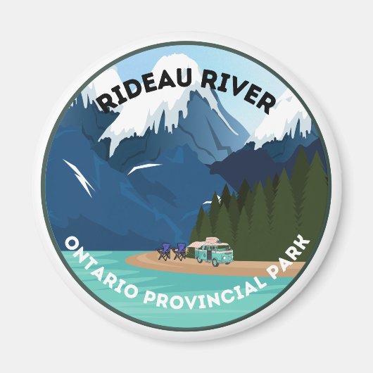 Rideau de Ontario Provinciale Park Magnet (Voorkant)