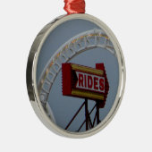 Riden en Onderzetter van Rollers Metalen Ornament (Rechts)