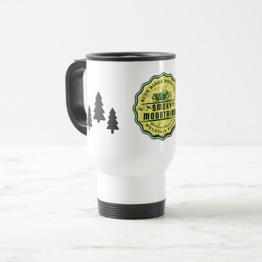 Rider Blue Ridge Mountains Reisbeker (Voorkant links)