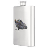 Rider Circle Racing Schets Flacon (Links)