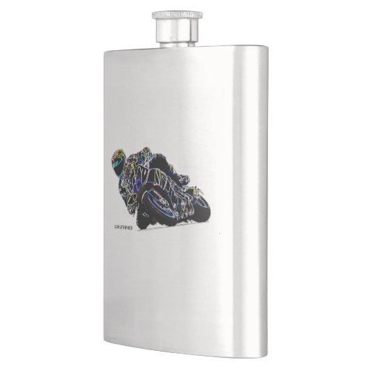 Rider Circle Racing Schets Flacon (Links)