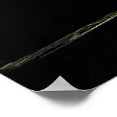 Rider Circle Racing schetsen Poster (Hoek)