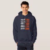 Rider Cute Biker Quote Hoodie (Voorkant volledig)