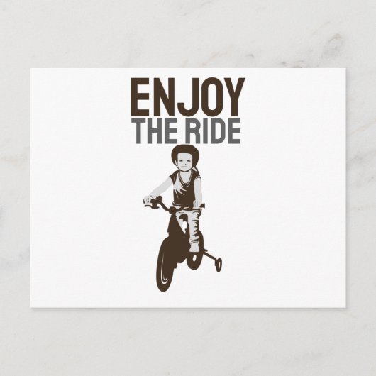 Rider design geniet van de riem briefkaart (Voorkant)