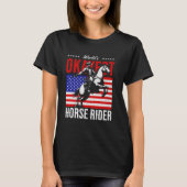 Rider Equestrian Horse Ridin van de wereld T-shirt (Voorkant)