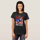 Rider Equestrian Horse Ridin van de wereld T-shirt (Voorkant volledig)