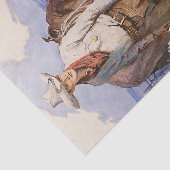 "Rider From the Ridge" door WHD Koerner Tissuepapier (Detail)