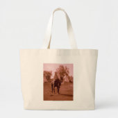 Rider Grote Tote Bag (Voorkant)