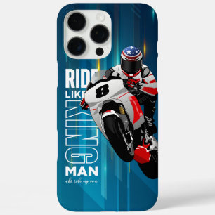 Rider King   (Heren) iPhone 16 Pro Max Hoesje