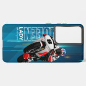 Rider King | Samsung Galaxy S21 Ultra Hoesje (Quee (Linkerkant)