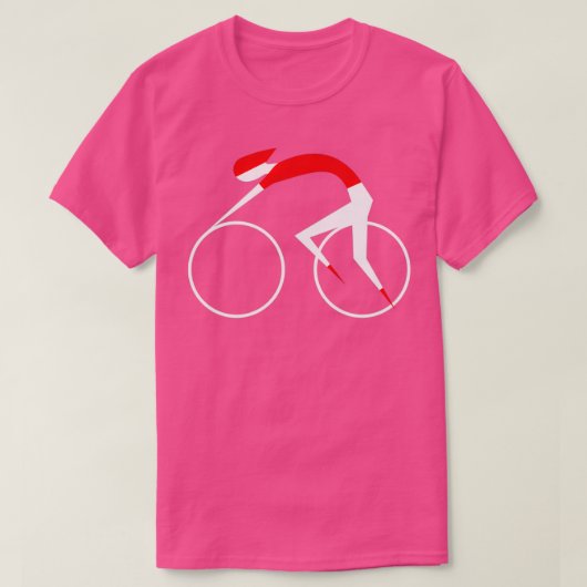 Rider Maillot RojoRed Jersey T-shirt (Design voorkant)