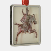 Rider Metalen Ornament (Rechts)