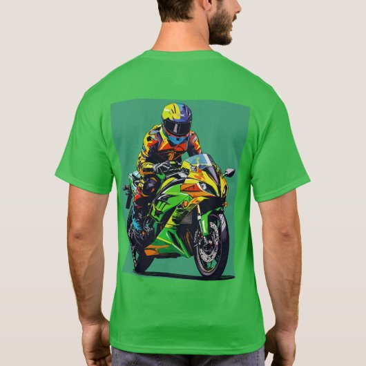 Rider T Shirt (Achterkant)