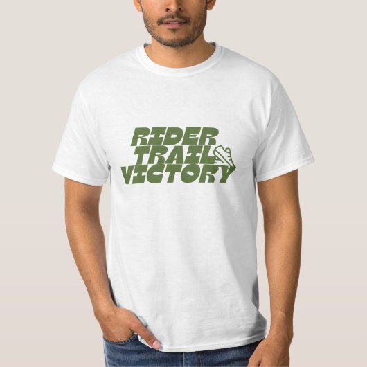 Rider trail overwinning sport t-shirt (Voorkant)