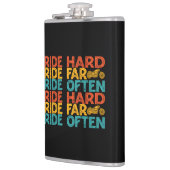 Rider van de rijdende harde schijf heupfles (Links)