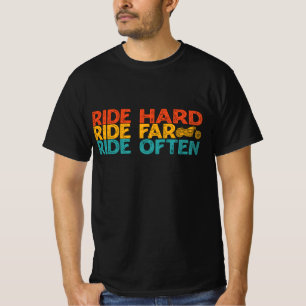 Rider van de rijdende harde schijf t-shirt