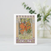 Rider van Ivan Bilibin Briefkaart (Staand voorkant)