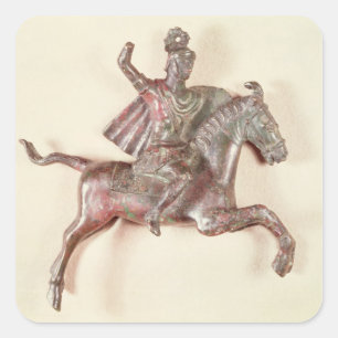 Rider Vierkante Sticker