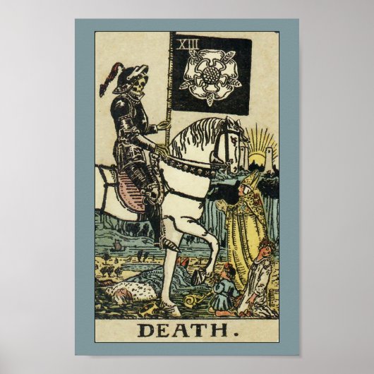 Rider-Waite-Smith Death Poster (Voorkant)