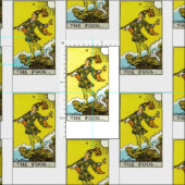 Rider-Waite Tarot Fool Card Stof (Delen)