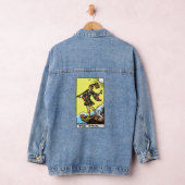 Rider Waite Tarot Major Arcana De Dwaas Denim Jacket (Hangar)