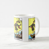 Rider Waite Tarot Major Arcana De Dwaas Koffiemok (Voorkant rechts)