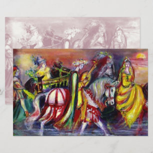 RIDERS IN DE NACHT Fantasy Briefpapier