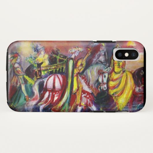 RIDERS IN DE NACHT Fantasy Case-Mate iPhone Case (Achterkant (horizontaal))