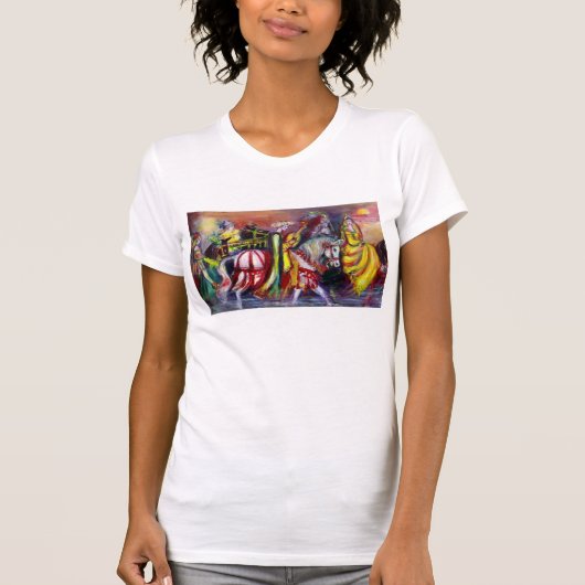 Riders in de nacht, Fantasy T-shirt (Voorkant)