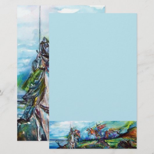 RIDERS IN DE STORM BRIEFPAPIER (Voorkant / Achterkant)