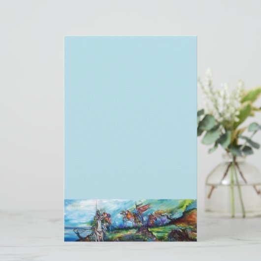 RIDERS IN DE STORM BRIEFPAPIER (Staand voorkant)