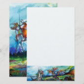 RIDERS IN DE STORM BRIEFPAPIER (Voorkant / Achterkant)