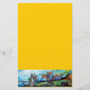 RIDERS IN DE STORM BRIEFPAPIER