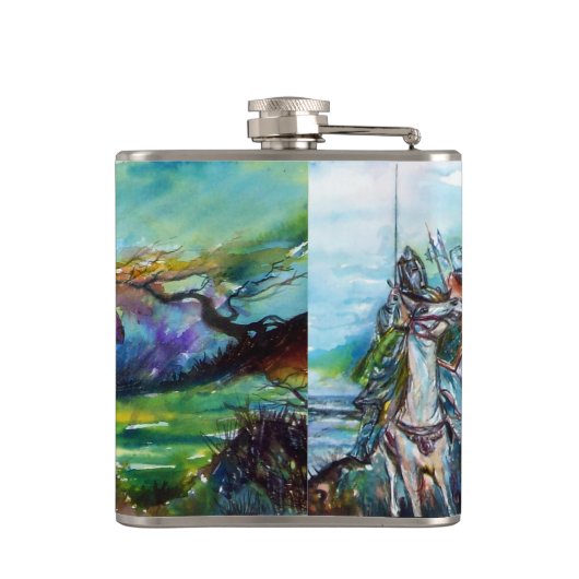 RIDERS IN DE STORM HEUPFLES (Achterkant)