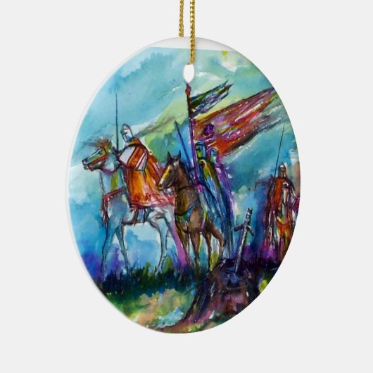 RIDERS IN DE STORM KERAMISCH ORNAMENT (Rechts)