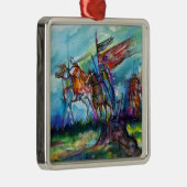 RIDERS IN DE STORM METALEN ORNAMENT (Rechts)