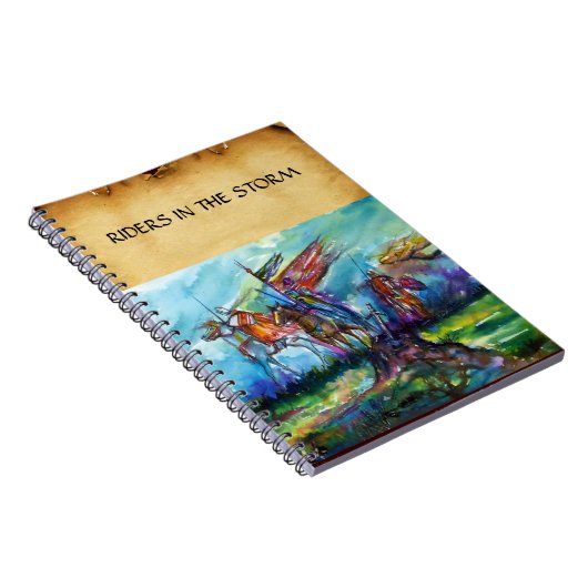 RIDERS IN DE STORM NOTITIEBOEK (Rechterzijde)