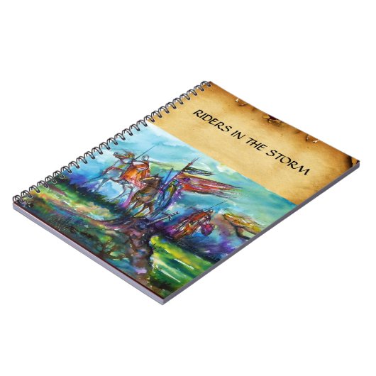 RIDERS IN DE STORM NOTITIEBOEK (Linkerzijde)