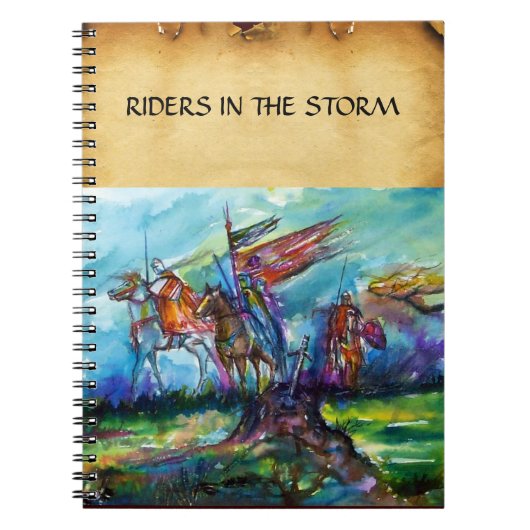 RIDERS IN DE STORM NOTITIEBOEK (Voorkant)