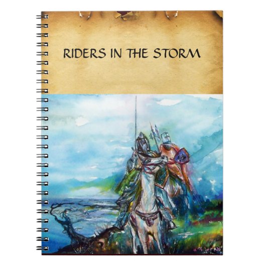 RIDERS IN DE STORM NOTITIEBOEK (Voorkant)