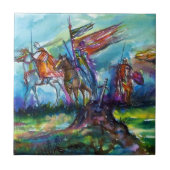 RIDERS IN DE STORM TEGELTJE (Voorkant)