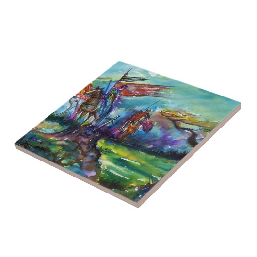 RIDERS IN DE STORM TEGELTJE (Zijkant)