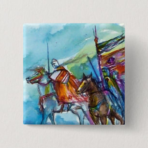 RIDERS IN DE STORM VIERKANTE BUTTON 5,1 CM