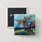 RIDERS IN DE STORM VIERKANTE BUTTON 5,1 CM (Voorkant /achterkant)