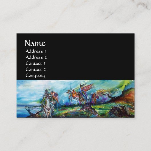 RIDERS IN DE STORM VISITEKAARTJE (Voorkant)