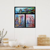 RIDERS IN HET STORM EN DE LEGEND VAN AVALON POSTER (Keuken)