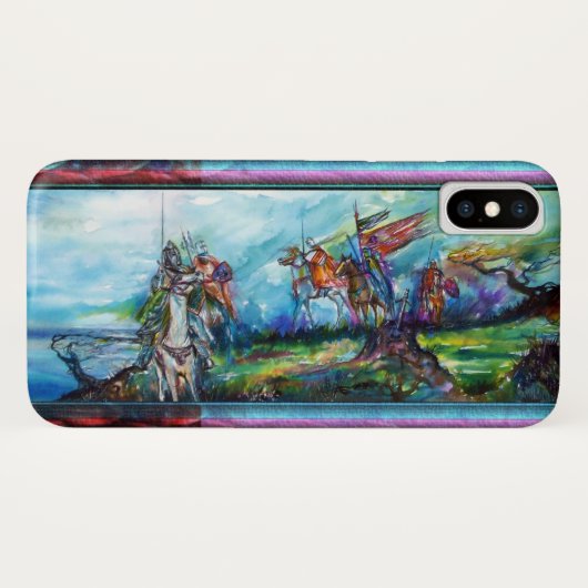 RIDERS IN HET STORM Medieval Knaws Blue Case-Mate iPhone Case (Achterkant (horizontaal))