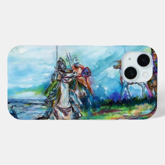 RIDERS IN HET STORM Medieval Knight Horseback Case-Mate iPhone Case (Achterkant (horizontaal))