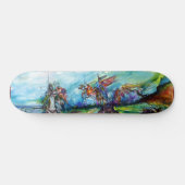 RIDERS IN HET STORM Medieval Knight Horseback Skateboard (Horizontaal)