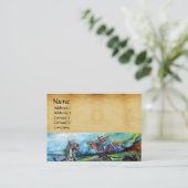 RIDERS IN HET STORM MONOGRAM-perkamentpaz Visitekaartje (Staand voorkant)